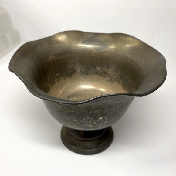 Set of 6 silver vases (goblet style) - Picture 2 of 5